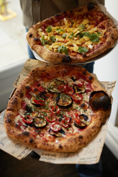 fresh neapolitan pizza at nole salisbury